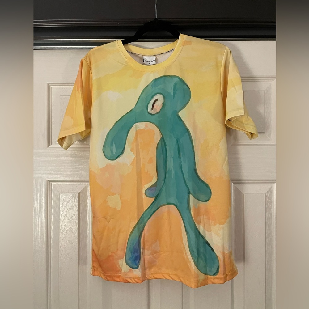 Carryfutuer: Unisex Medium “Bold and Brash”- Spongebob T-Shirt